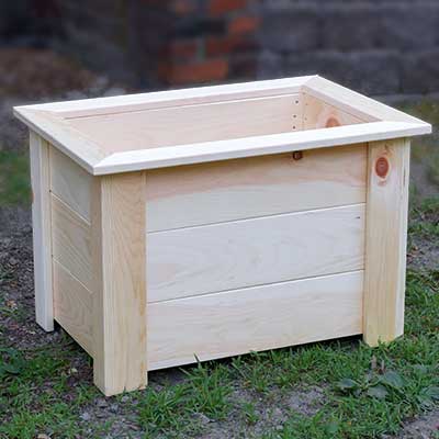 Pine Planter Box 24 inch